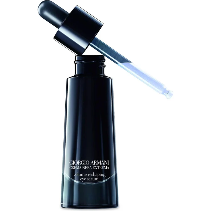 Giorgio Armani Crema Nera Extrema Eye Serum, Augenpflege mit feuchtigkeitsspendender und straffender Wirkung, 15 ml, Tag
