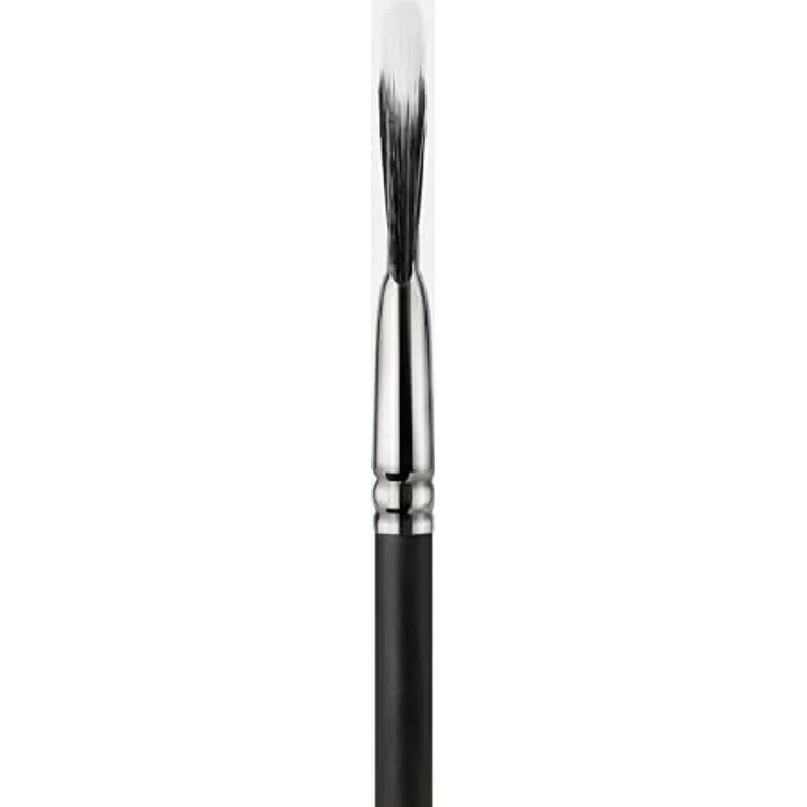 MAC Cosmetics Brush 184S Duo Fibre Fan Make-up-Pinsel - Präzises Auftragen von pudrigen Produkten, weiche Borsten - 1 St. – Bild 3