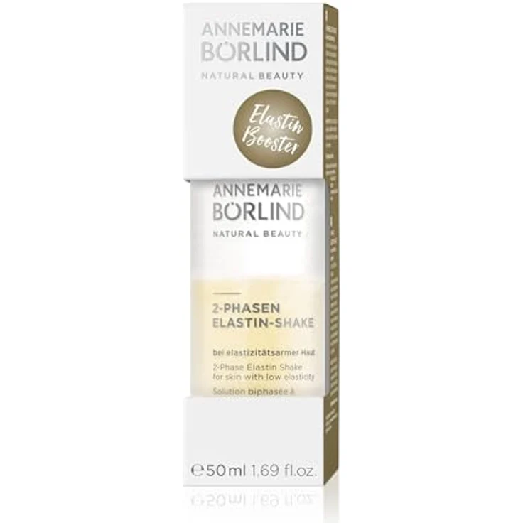 ANNEMARIE BÖRLIND 2-Phasen Elastin Shake, Gesichtsserum zur täglichen Hautpflege, 50 ml – Bild 2