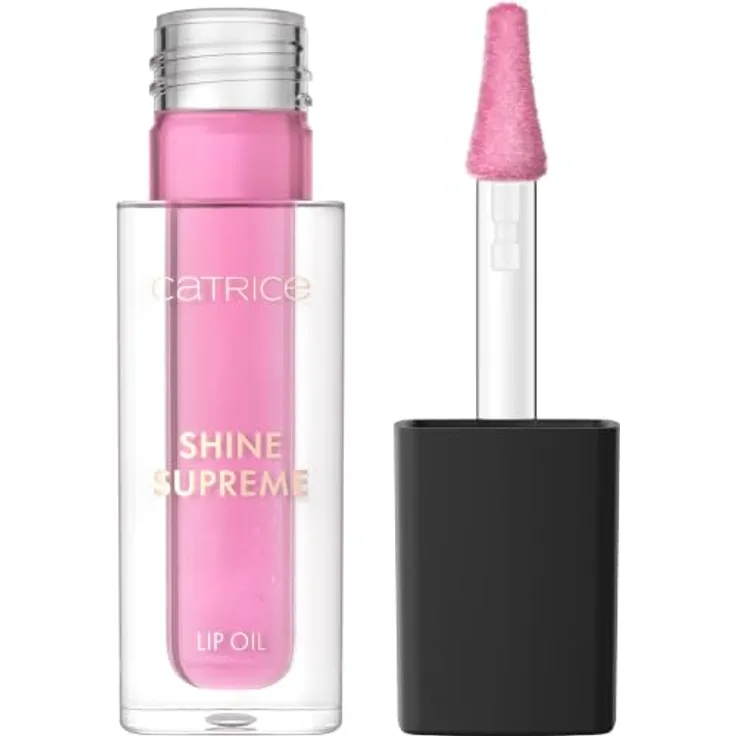 Catrice Shine Supreme Lip Oil, feuchtigkeitsspendender Lipgloss, Nr. 010, Pink, vegan, ohne Parabene und Mikroplastik, 4ml