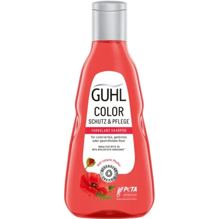 Guhl Color Schutz & Pflege Shampoo - Inhalt: 250 ml - Farbglanz - Haartyp: coloriert