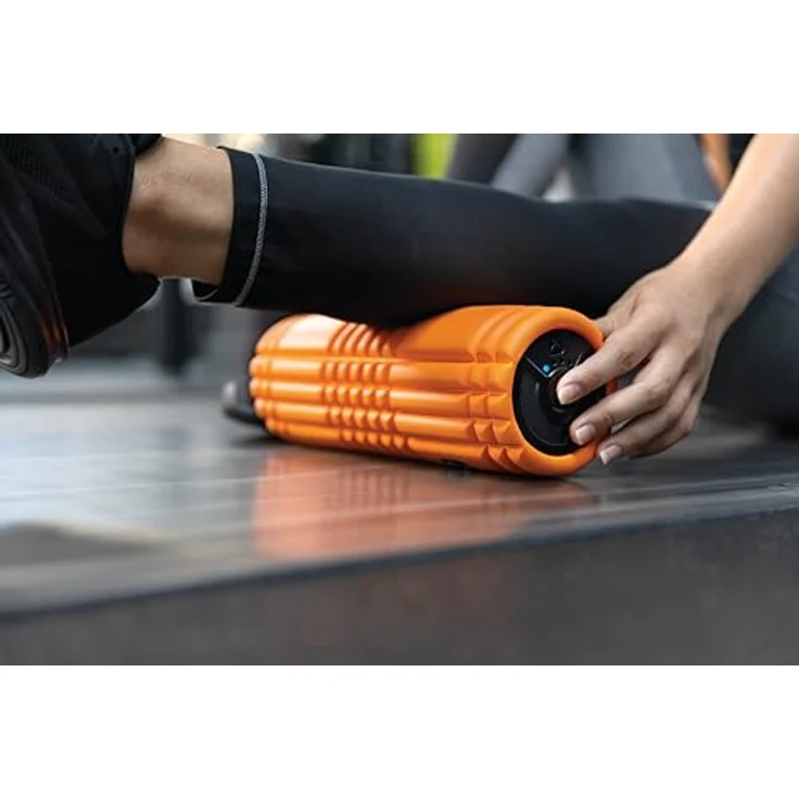 Trigger Point The Grid Vibe Plus, Massagegerät mit Vibrationsfunktion und Distrodensity-Zonen, kabellos, 9 cm Durchmesser – Bild 8
