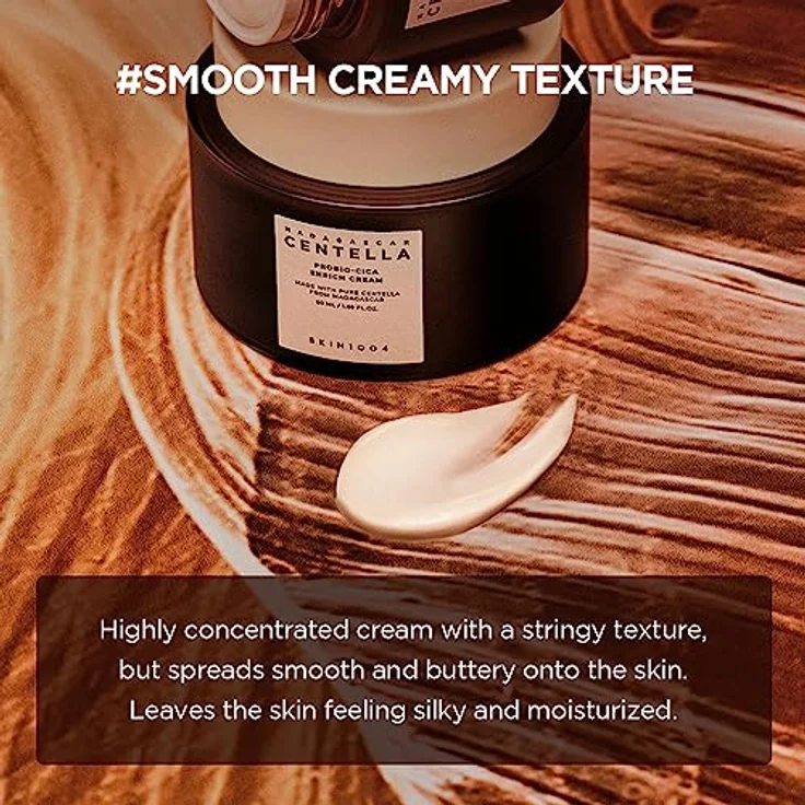 SKIN1004 Madagascar Centella Probio-Cica Enrich Cream 50ml, Aufhellend und Anti-Falten, Hautreizungstest abgeschlossen – Bild 2