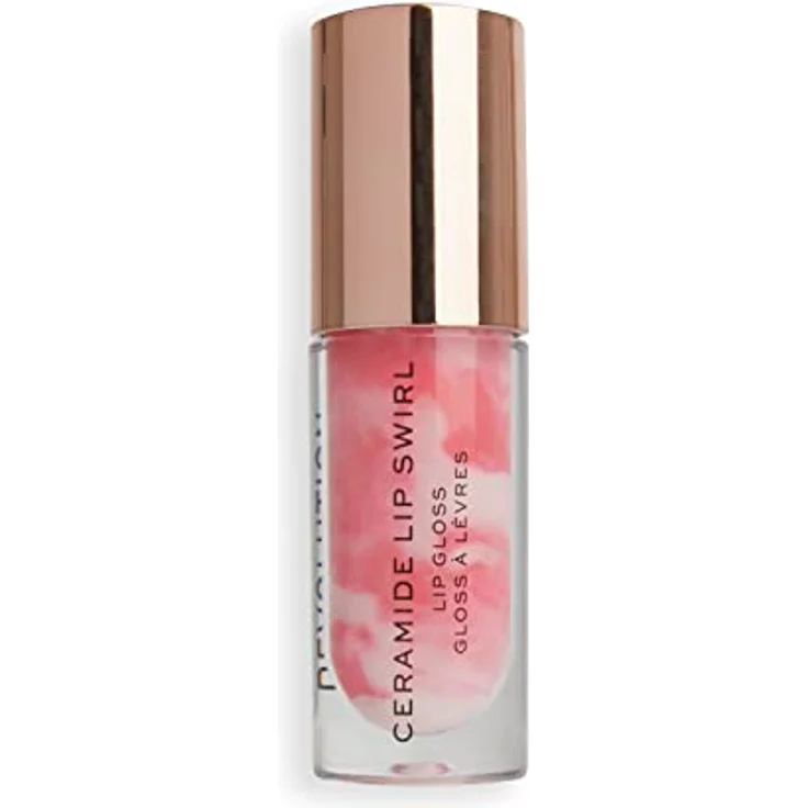 Makeup Revolution, Lip Swirl Ceramide Gloss, Lipgloss, Süßes sanftes Rosa, 4.5ml – Bild 4