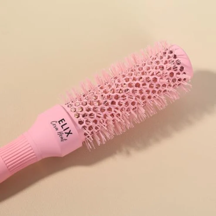 Sister Young ELIX NV-25 Rundbürste, 25 mm keramische Thermo-Stylingbürste für kurzes Haar und Ponys, hitzebeständig, antistatische Borsten – Bild 3