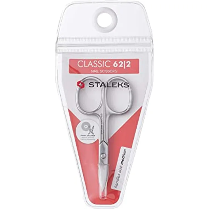 Staleks Classic 62 Type 2, Nagelschere für präzise Maniküre, ergonomisches Design