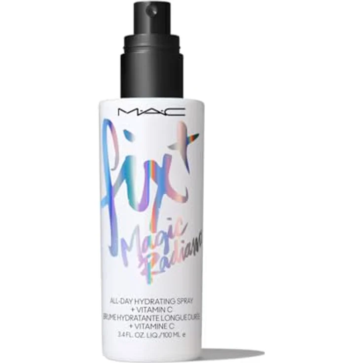 MAC Fix + Magic Radiance, Fixing Spray & Fixierpuder mit feuchtigkeitsspendender Formel, 100 ml – Bild 2
