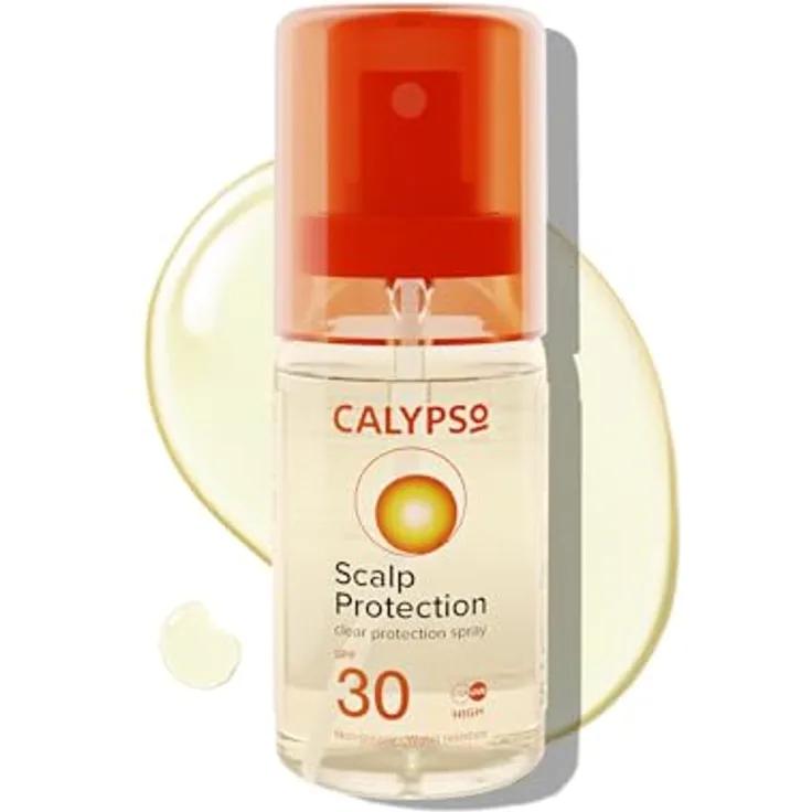 Calypso Haar- und Kopfhautschutzspray LSF30, nicht fettig, hoher UVA und UVB Schutz, wasserfest, 50 ml