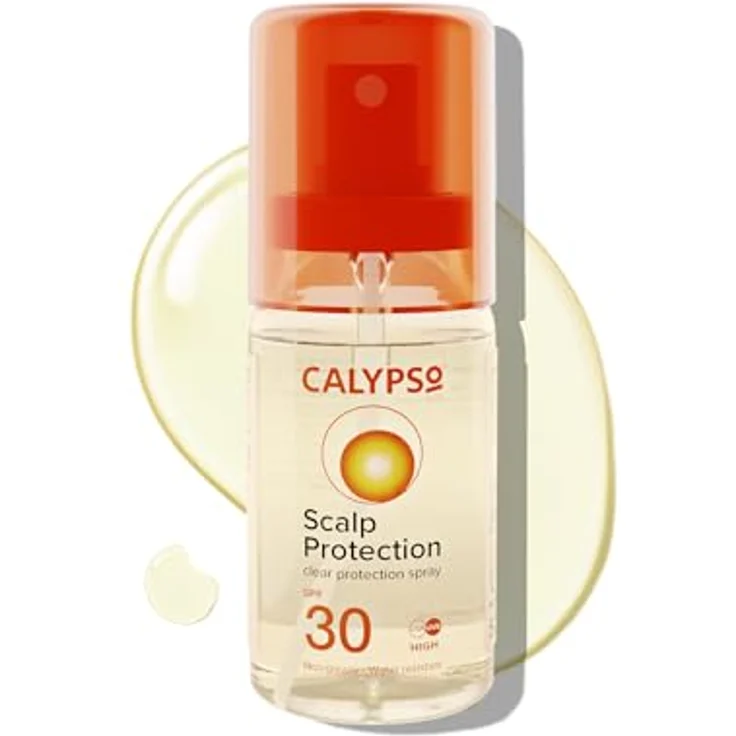 Calypso Haar- und Kopfhautschutzspray LSF30, nicht fettig, hoher UVA und UVB Schutz, wasserfest, 50 ml – Bild 1