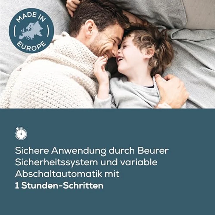 Beurer UB 101, Wärmeunterbett mit Sicherheitssystem, waschbar bei 30 °C – Bild 6