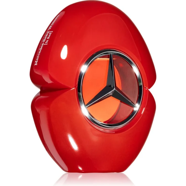 Mercedes-Benz Woman In Red, Eau de Parfum für Damen, 60 ml, fruchtig-blumiger Gourmand-Duft