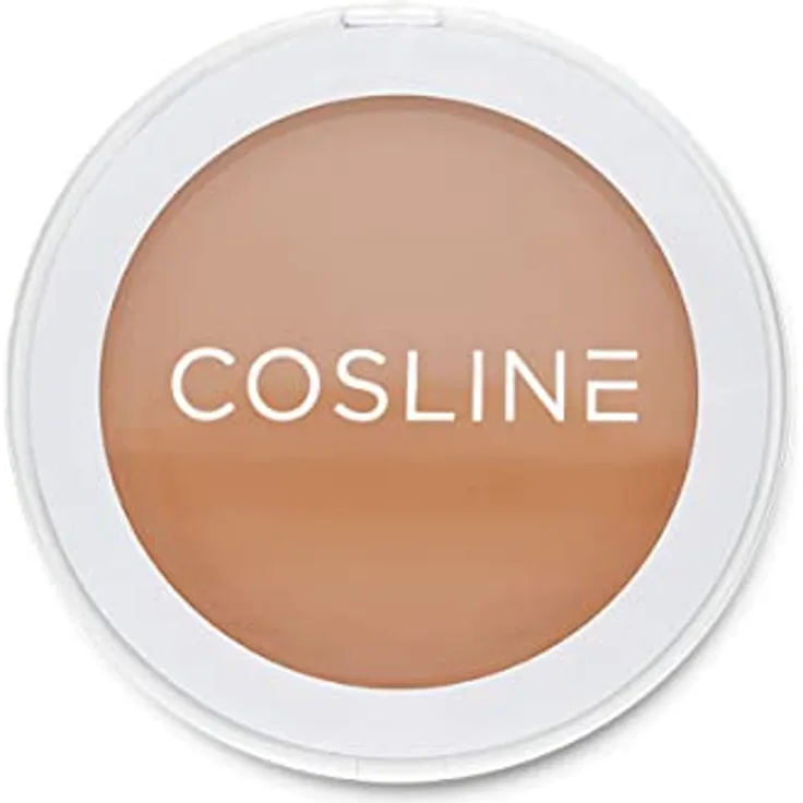 COSLINE Sun Powder matt, Vegan, Mattierendes Puder mit Hauttonanpassung