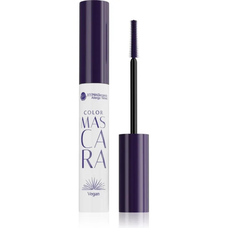 Bell Hypoallergenic Wimpernverlängernde Volumenmascara, intensiv türkisfarbene Farbe 03 Turquise Lagoon, 8 g, hypoallergen, vegan, für voluminöse Wimpern