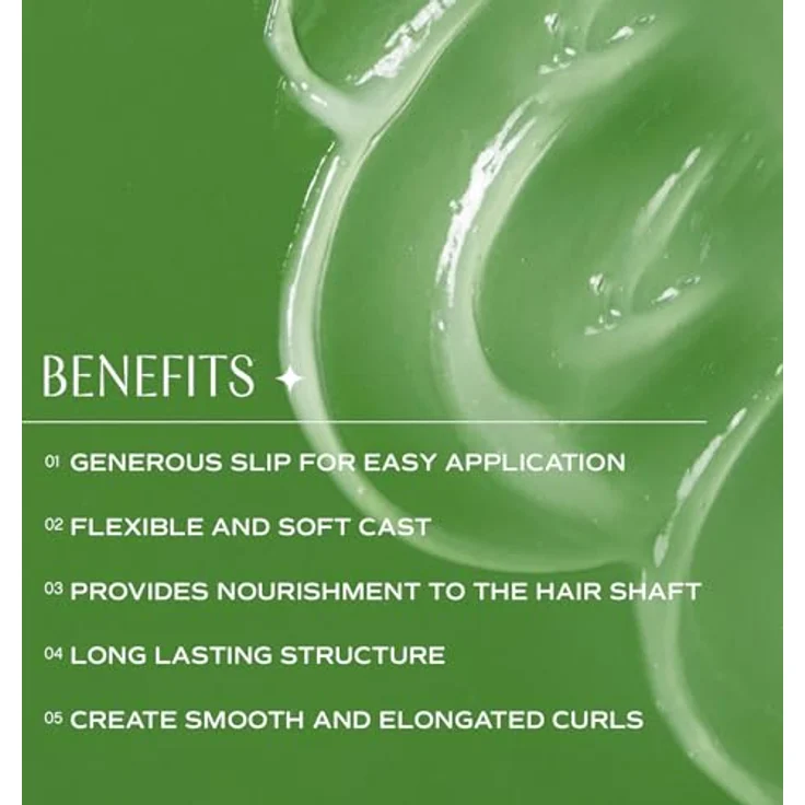 Innersense Organic Beauty I Create Curl Memory Styling-Gelee, starker Halt, 295 ml, für geschmeidige und feuchtigkeitsversorgte Locken – Bild 3