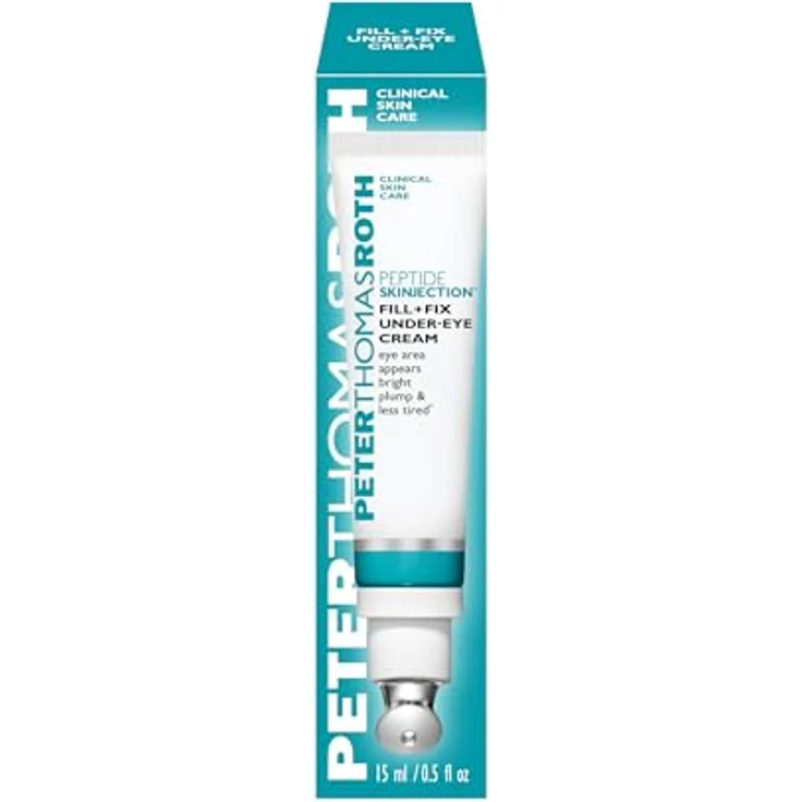 Peter Thomas Roth Fill + Fix Under-Eye-Cream, Augencreme mit 4% Peptilift-Peptidtechnologie und Koffein, 15 ml – Bild 2