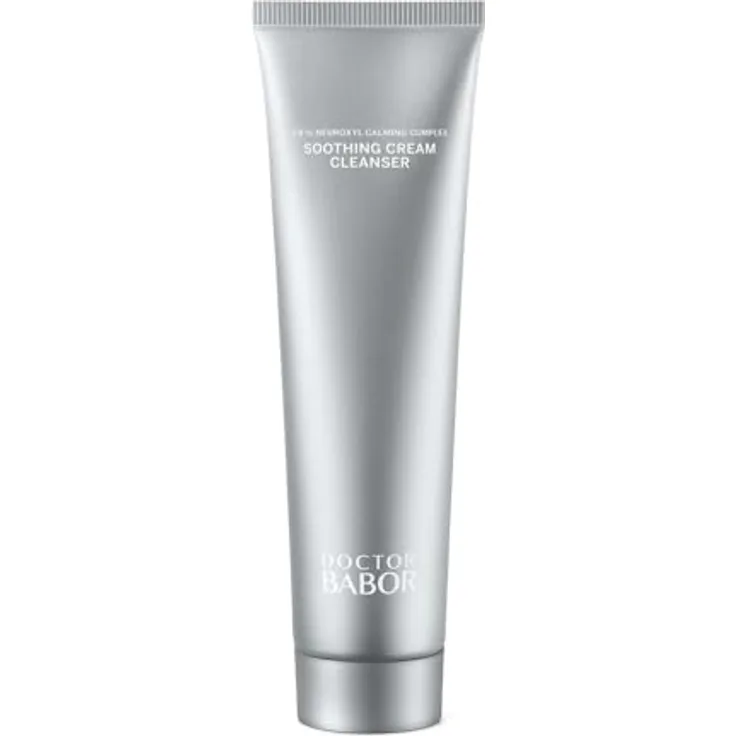 BABOR DOCTOR BABOR Soothing Cream Cleanser | Sanfter Reinigungsbalsam für empfindliche Haut | Tägliche Reinigung mit Schutz gegen Umwelteinflüsse | Mit Neuroxyl & Panthenol | Vegan | 150ml