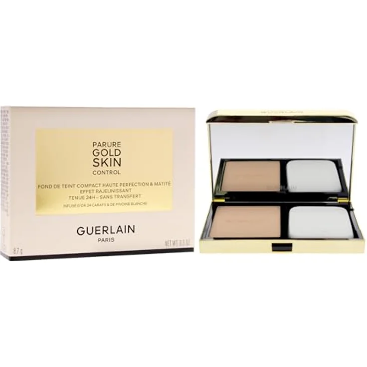 GUERLAIN PARURE GOLD compact makeup foundation 10 gr, SKIN_FOUNDATION_CONCEALER, 2N – Bild 3