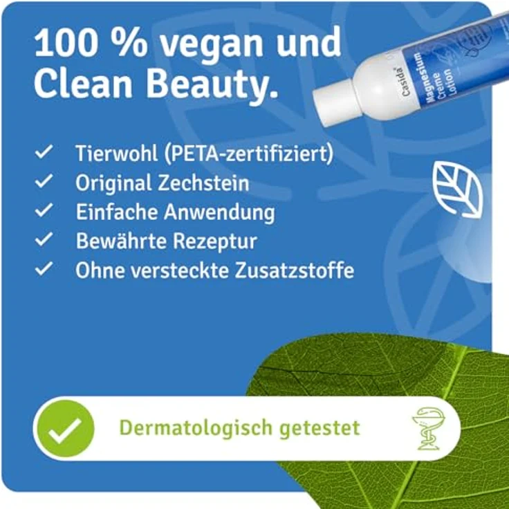 Magnesium Creme Lotion Zechstein 200 ml  – Bild 5