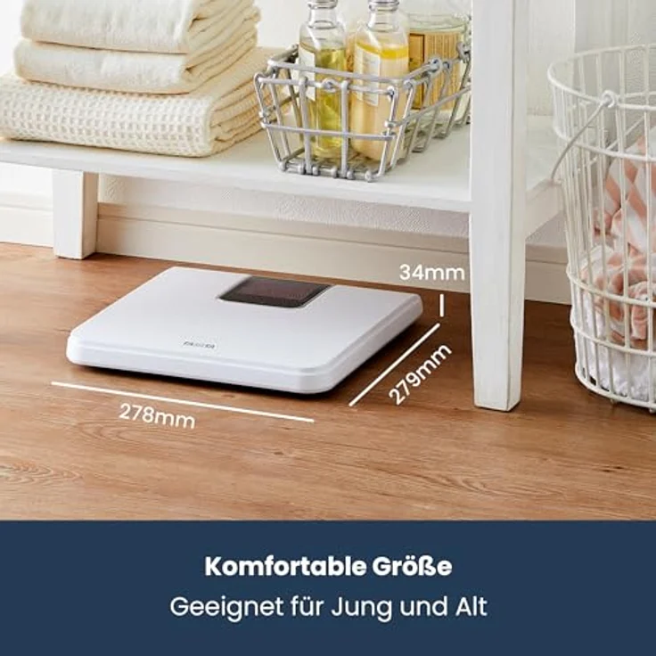 Tanita Personenwaage, Weiß – Bild 6