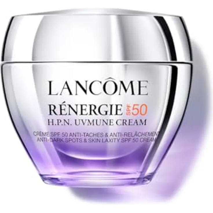 Lancôme Rénergie H.P.N. UVMUNE Cream SPF50, 50 ml, Anti-Aging Gesichtscreme mit hohem UV-Schutz und 300 Peptiden
