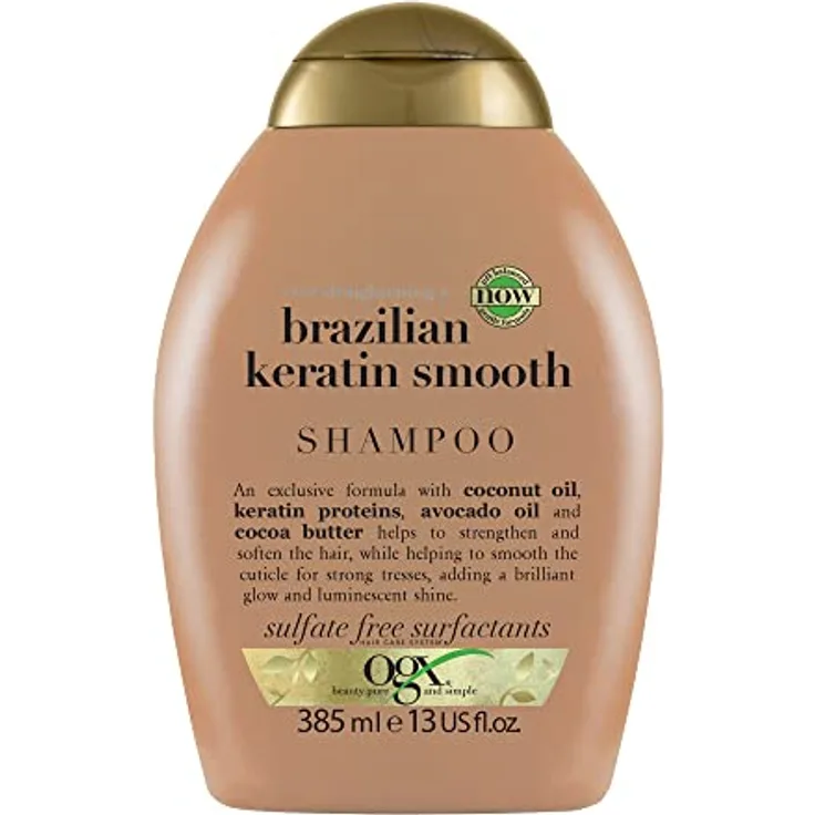 OGX Brazilian Keratin Smooth Shampoo, 385ml (1er pack)