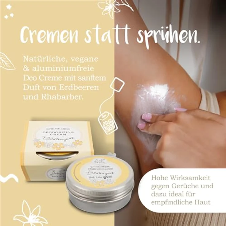 Badefee Blütenzart Deocreme 50 ml - Preisvergleich – Bild 2