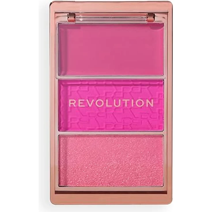Revolution Icon Palette Blush 2,8 g, Rouge für einen makellosen Teint, vielseitige Farbauswahl – Bild 2