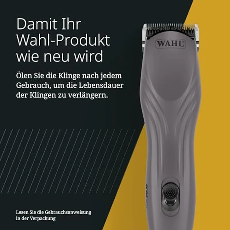 Wahl KM10+ Hunde-Schermaschine, kabelgebunden mit 2 Geschwindigkeitsstufen und Lockguard-Technologie, 230V – Bild 7