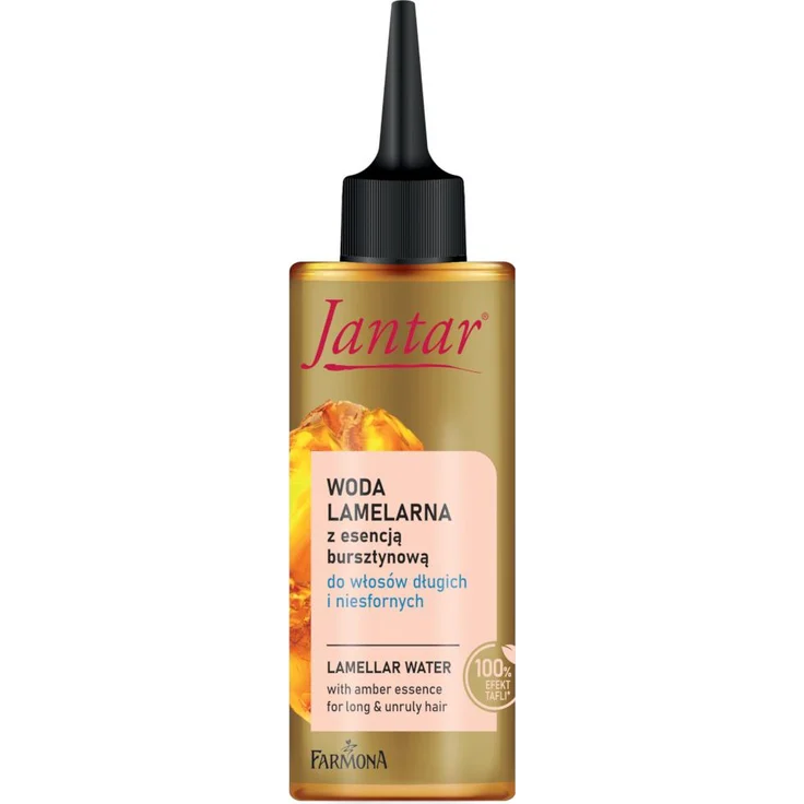 Farmona Jantar Lamellenwasser mit Bernsteinessenz, Conditioner für langes und widerspenstiges Haar, 150 ml