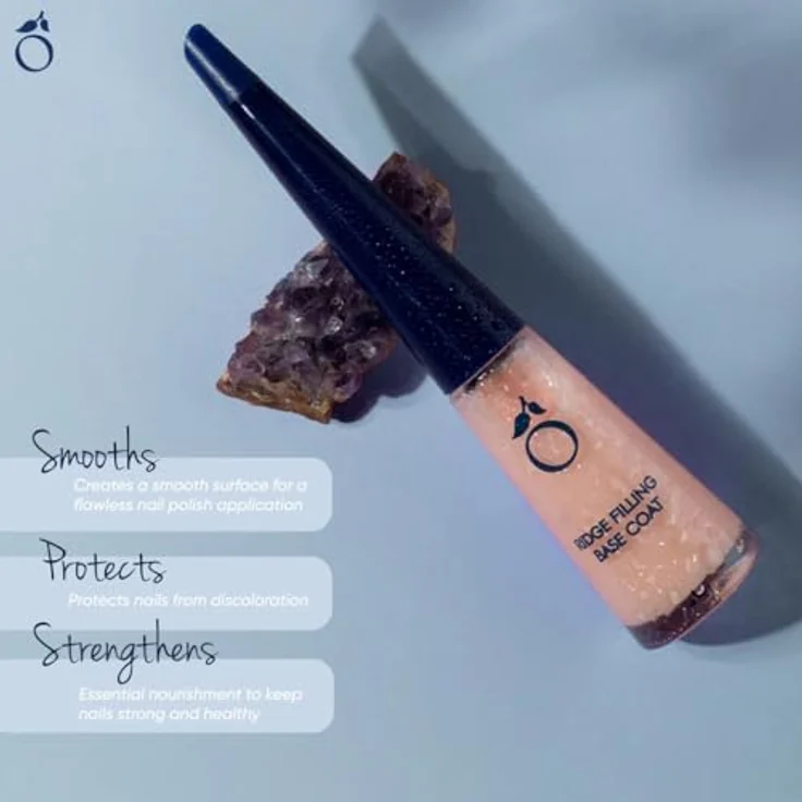 Herôme Ridge Filling Base Coat, ausgleichender Nagellack für Damen, milchig-weiß, 10 ml – Bild 6