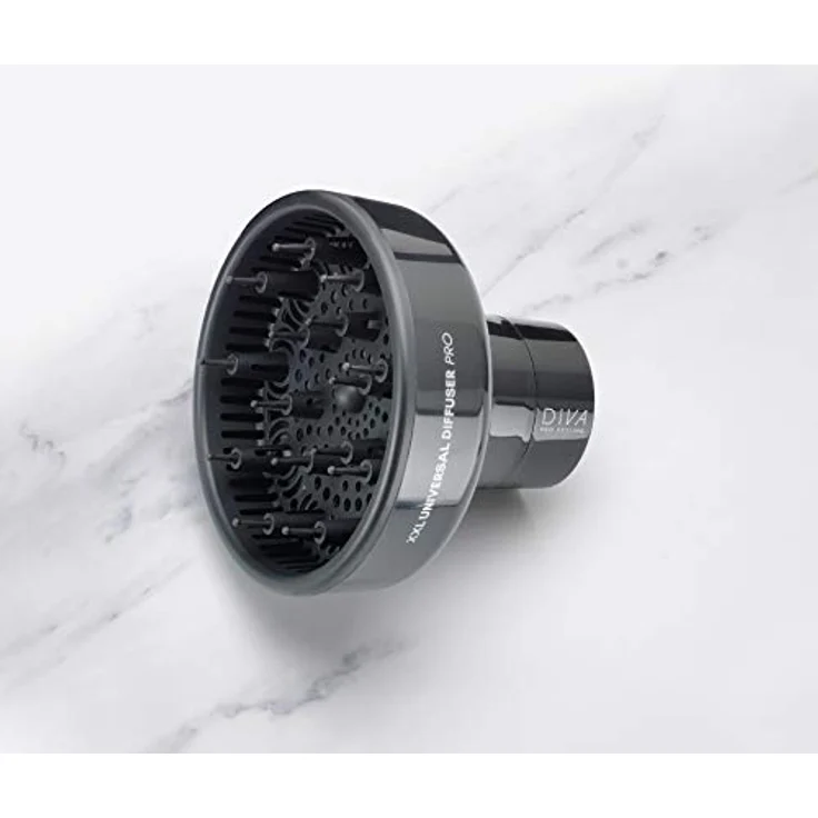 Diva Pro Styling XXL Pro Diffusor für jeden HaartrocknerFöhn geeignet schwarz – Bild 5
