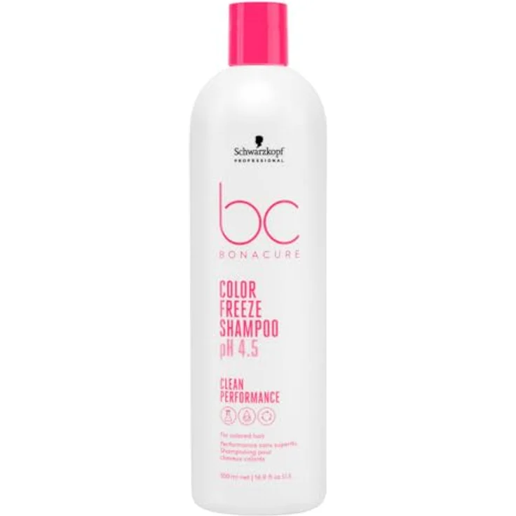 Schwarzkopf Shampoo BonaCure Clean Performance Color Freeze Shampoo pH 4.5 500 ml – Bild 2