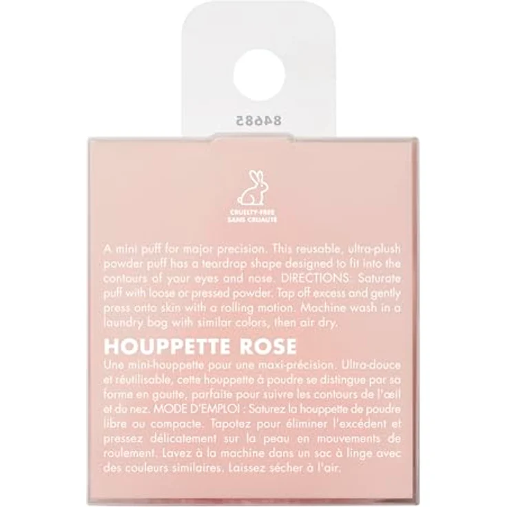 e.l.f Puderquaste Halo Glow Pinkie Puff, 3er Set, wiederverwendbare Veloursquasten für präzises Puderauftragen – Bild 2