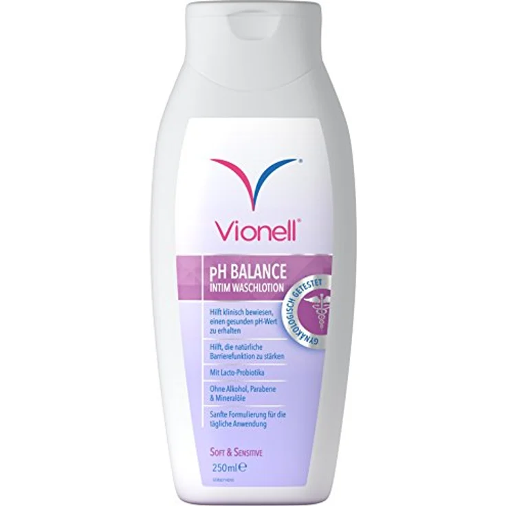 Vionell Intim Waschlotion soft & sensitive, 250 ml Lotion zur Pflege und Gesunderhaltung der zartesten Haut – Bild 1