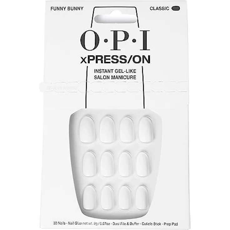 OPI xPRESS/ON künstliche Fingernägel Funny Bunny 30 St. für Damen