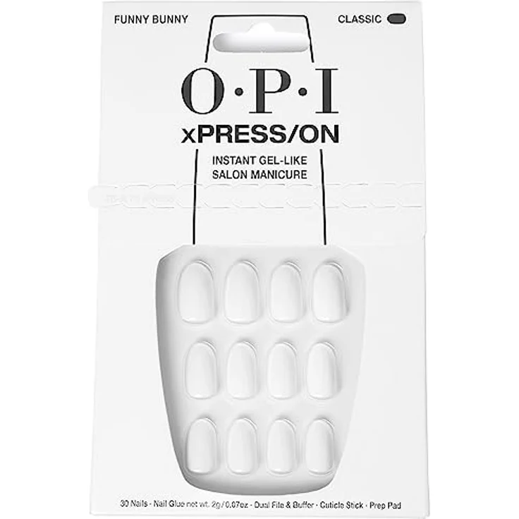 OPI xPRESS/ON künstliche Fingernägel Funny Bunny 30 St. für Damen – Bild 1