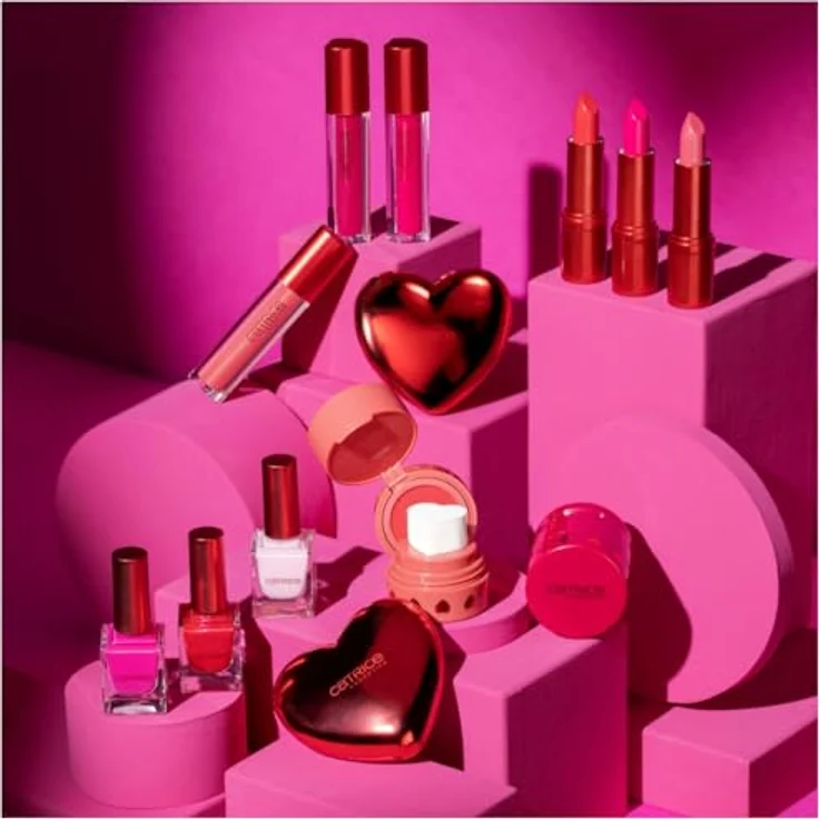 Catrice HEART AFFAIR Matte Liquid Lipstick, Nr. C03, Rot, matt, vegan, ölfrei, ohne Parabene, 4.5ml, 1er Pack – Bild 5