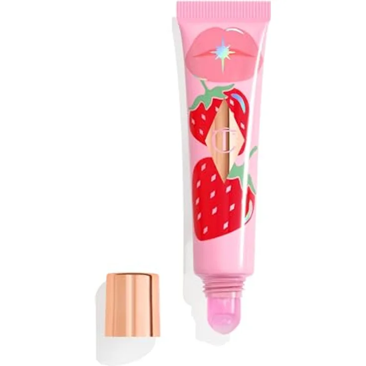Charlotte Tilbury Unreal Lips Healthy Glow Nectar Oil, 14ml Lippenpflege mit Juicylicious Strawberry Vanilla Duft
