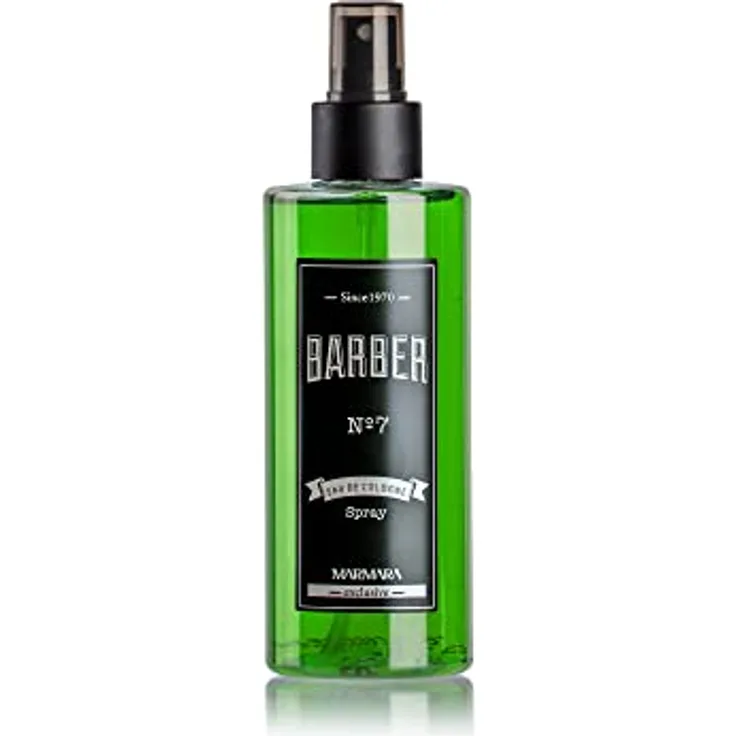 Barber Marmara No.7 Eau de Cologne 250ml Pump-spray Herren - Holzig - Türkisches Cologne | Barbershop Duftwasser Rasierwasser Männer Herrendüfte Bodyspray