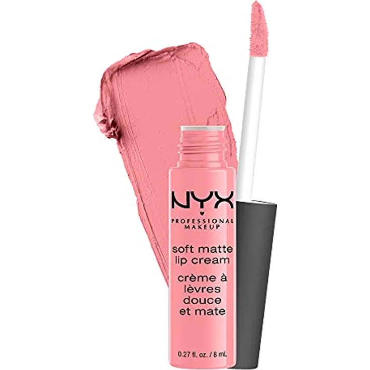 Nyx Professional Makeup Soft Matte Lip Cream, Cremiges Und Mattes Finish, Hochpigmentiert, Langanhaltend, Vegane Formel, Farbton: Tokyo – Bild 2
