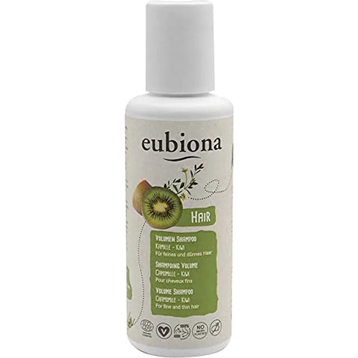 Eubiona Shampoo Volumen Kamille-Kiwi 200 ml – Bild 2
