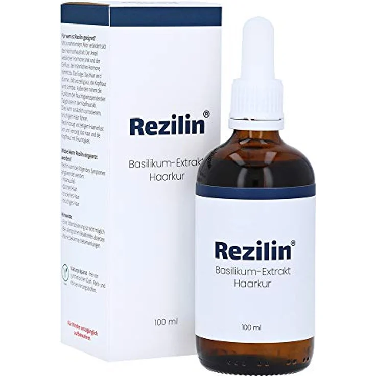 Rezilin Basilikum-Extrakt Haarkur - 100ml, PZN: 14299505, Hersteller: Evertz Pharma GmbH – Bild 1