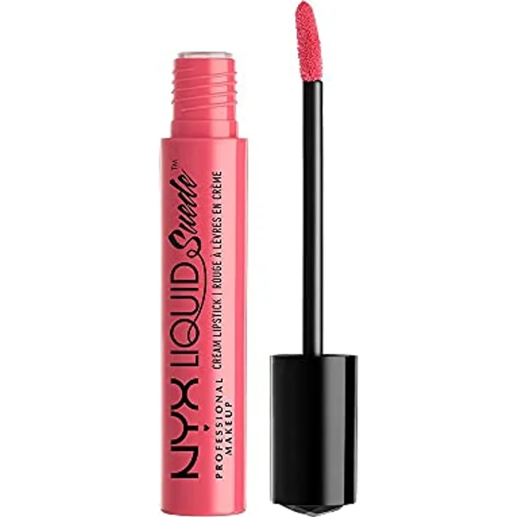 NYX Professional Makeup Liquid Suede Cream Lipstick, samtig-weicher Lippenstift mit aufregend mattem Finish, 4 ml, Tea & Cookies 09