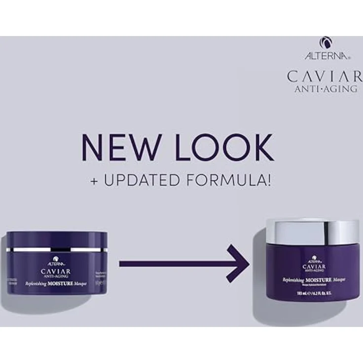Alterna Caviar Anti-Aging Replenishing Moisture Hair Masque, Haarmaske für trockenes und grobes Haar, 183 ml – Bild 3