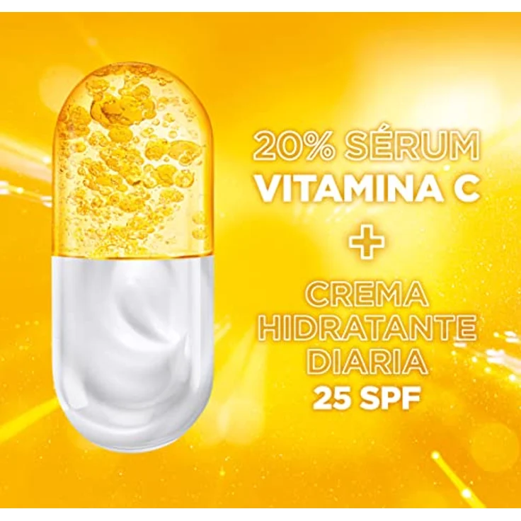Garnier 2-in-1-Gesichtsserum mit 20% Vitamin C und SPF25, nicht fettend, klinisch getestet, 50 ml – Bild 2