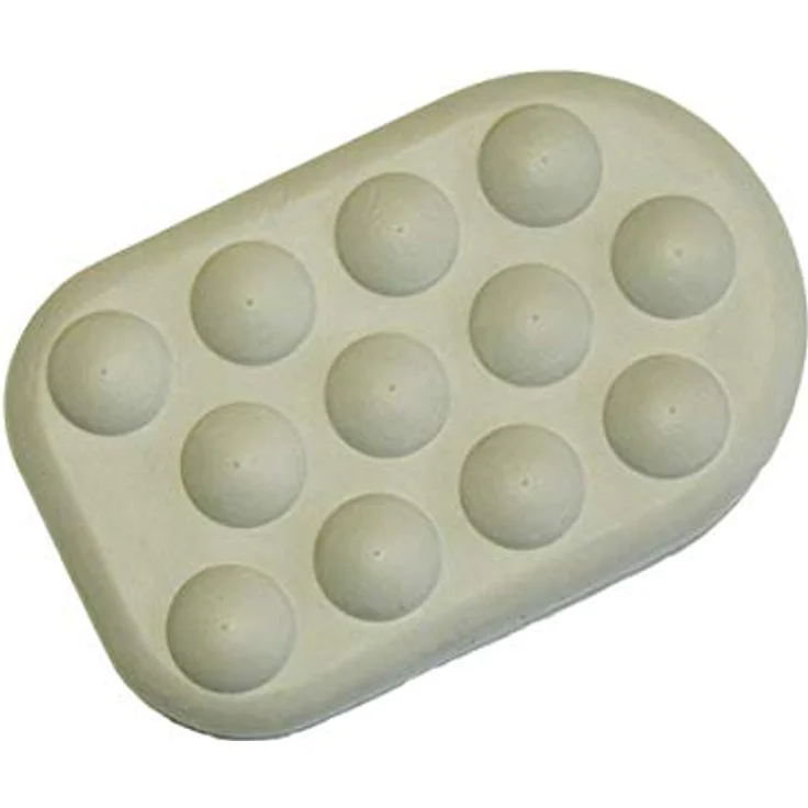 Maspo Massageaufsatz Noppenmoosgummischuh für Vibramat Massagegerät, 18x12 cm – Bild 2