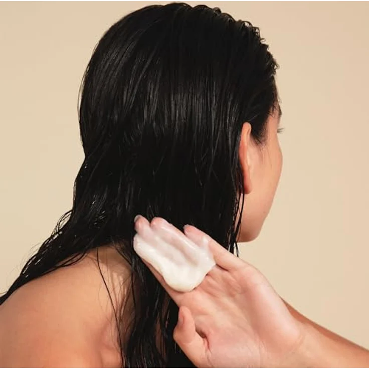 OUAI Behandlungsmaske Reparieren und Wiederherstellen des Haares mit der tief feuchtigkeitsspendenden Haarmaske Hinterlässt ein weiches, glattes und starkes Haar, frei von Parabenen und Phthalaten (237 ml) (fein/mittel) – Bild 3