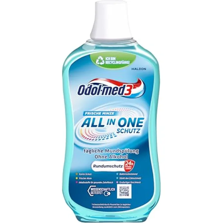 Odol Odol-med3 Mundspülung All in One, alkoholfrei, 500ml
