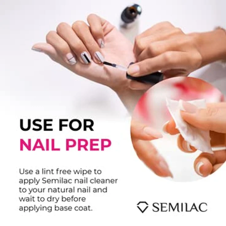 Semilac Nail Cleaner Nagelreiniger 125ml – Bild 3