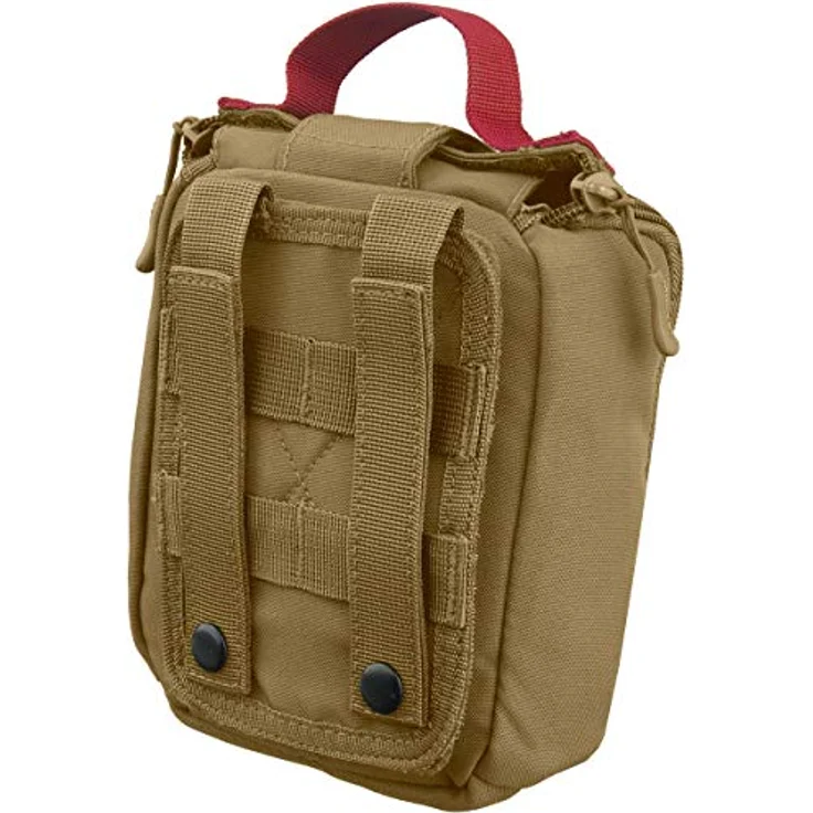 Mil-Tec Unisex – Erwachsene Erste-Hilfe-Paket-13491019 Erste-Hilfe-Paket, Dark Coyote, Einheitsgröße – Bild 2